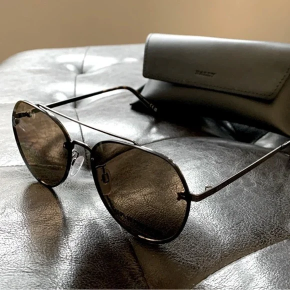Bally Unisex Aviator Sunglasses NEW